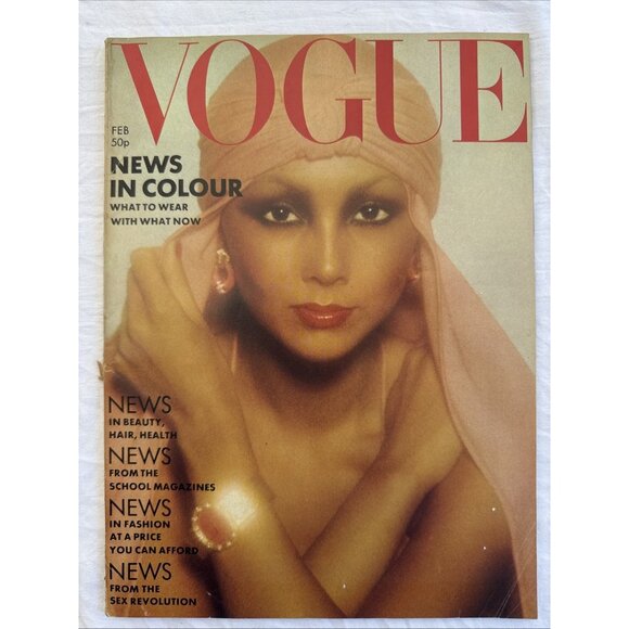 BRITISH VOGUE - February, 1976 - Picture 1 of 7